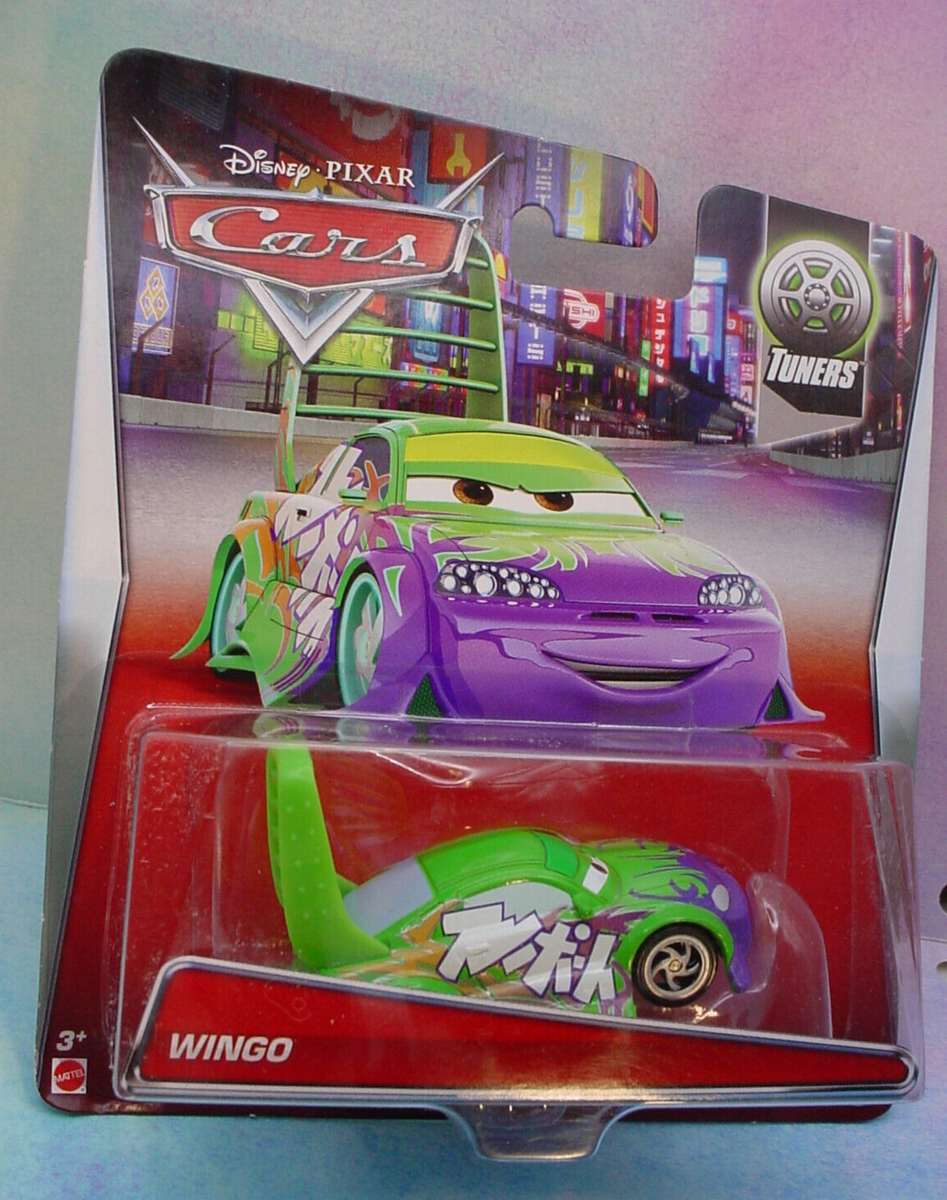 2015 Disney PIXAR Cars WINGO ✿ green/purple ✿ 1/8 TUNERS✿ | eBay