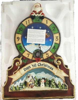Christmas Countdown Clock 24 Days Counter Til Christmas Counter