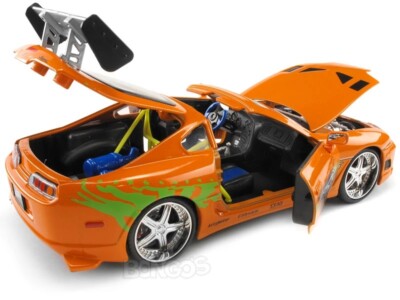 Fast And Furious Brian's Toyota Supra, JADA, Diecast Toy Car, 8