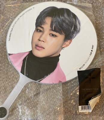 Jimin BTS Official Image Picket Fan Wings Tour Trilogy Ep III US