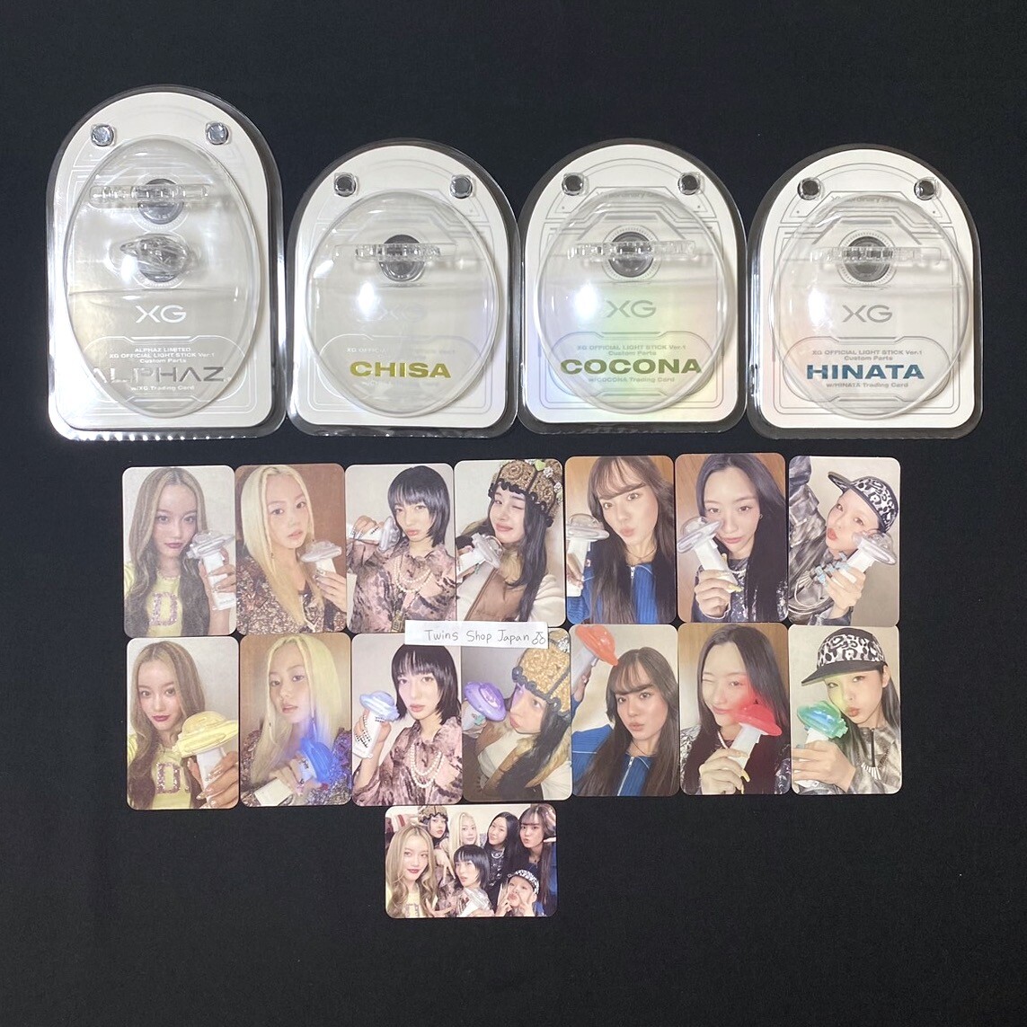 XG Official Light Stick Photocard Official Custom Parts Photocard