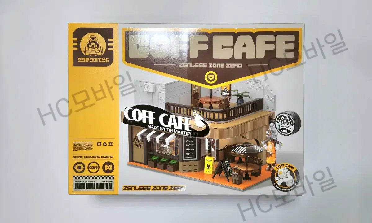 GENLESS ZONE ZERO LEGO BLOCK 6 COMPLEX COFFEE CAFE BLOCK ZZZ