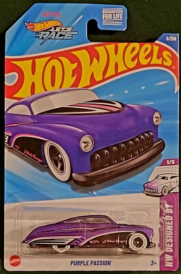 2025 Hot Wheels #5 - Purple Passion Purple HW Designed By #1 HYW63
