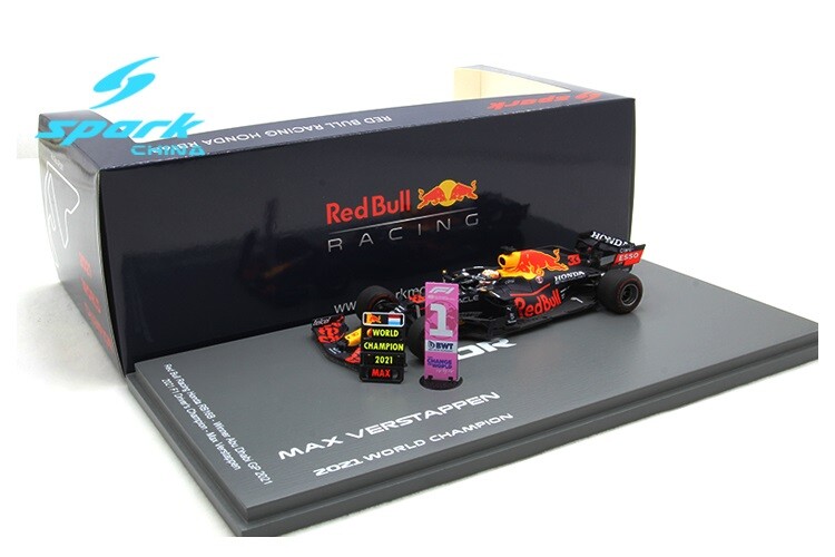 Spark 1:43 2021 F1 RedBull RB16B No.33 Winner Abu Dhabi w/Board | eBay