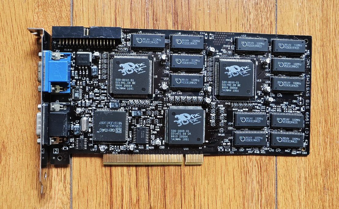 3Dfx Voodoo 2 12MB Graphics Card | 12 MB | High Collectors Value