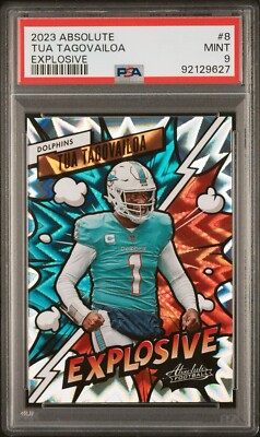 2023 Panini Absolute Tua Tagovailoa Vertical Explosive! SSP Case