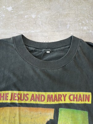 Vintage The Jesus And Mary Chain Shirt 1990 Tour Band Tee