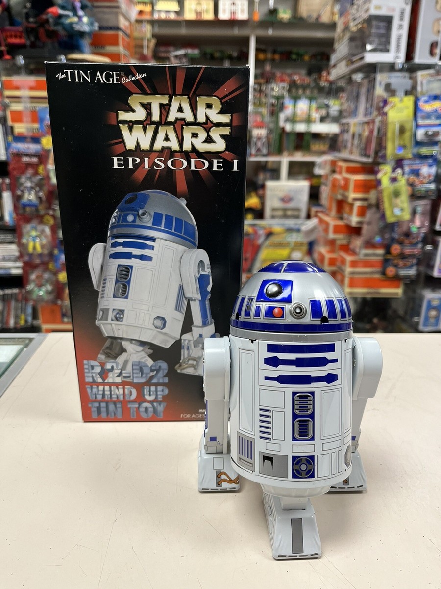 OSAKA TIN AGE COLLECTION EPISODE 1 STAR WARS R2-D2 WIND UP TOY *ST