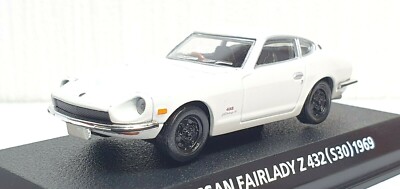 1/64 Konami 1969 NISSAN DATSUN FAIRLADY Z Z432 WHITE S30 diecast