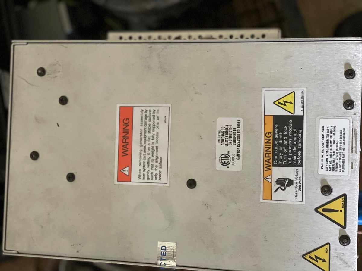 ENI DOFBC2-083 OB2 rf generator, 660-002294-100 | eBay