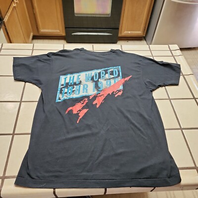 vintage 90s DAVID BOWIE SOUND AND VISION WORLD TOUR 1990 screen