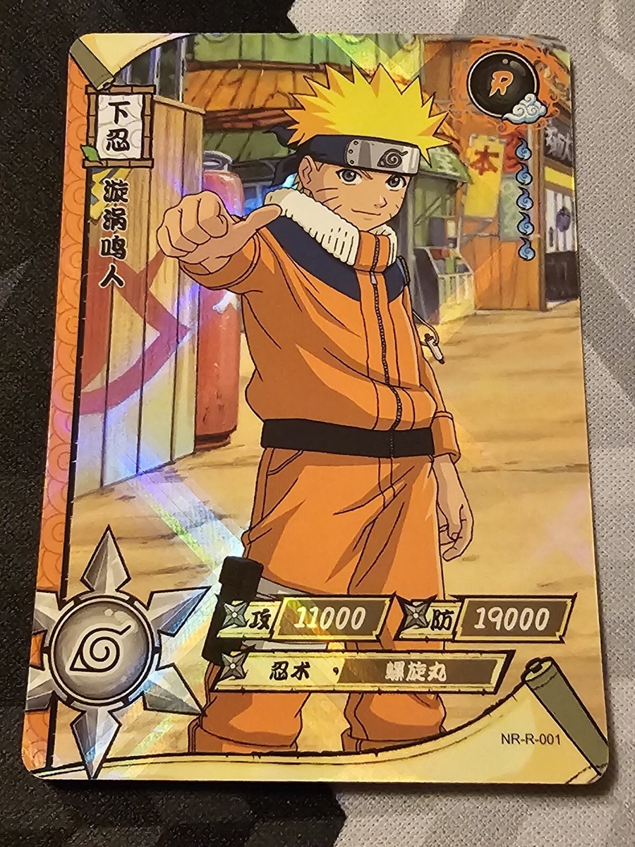 Uzumaki Naruto NR-R-001 FOIL Naruto Kayou 2002 CCG TCG | eBay
