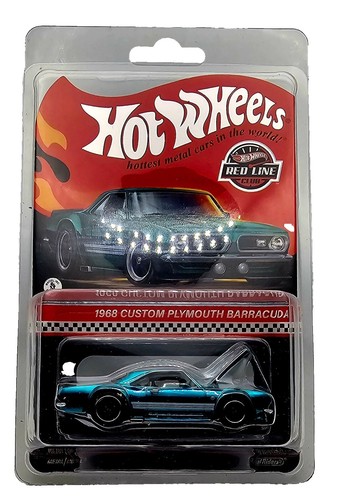 Hot Wheels 2024 RLC 1968 Custom Plymouth Barracuda Red Line Club