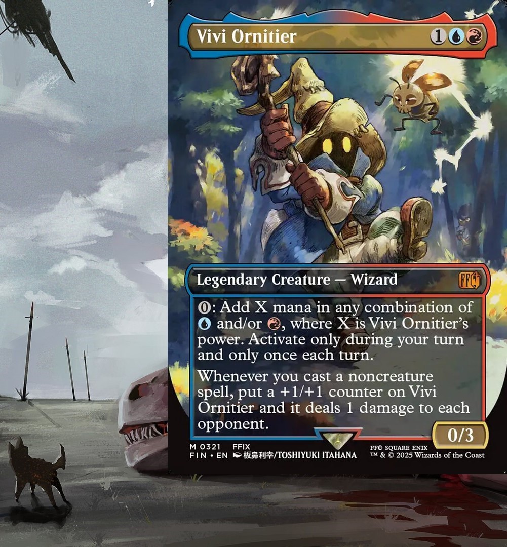 Vivi Ornitier Commander Deck Spellslinger Izzet EDH Magic MTG
