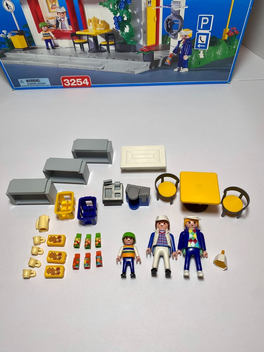 Playmobil 3254 Roadside Cafe - Complete Set w/ Box & Manual | eBay