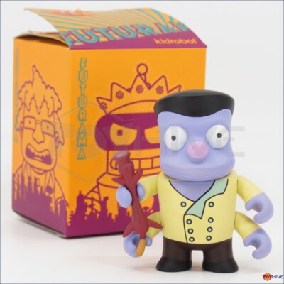 Kidrobot Futurama series 2 Elzar with Spice Weasel 3-inch vinyl