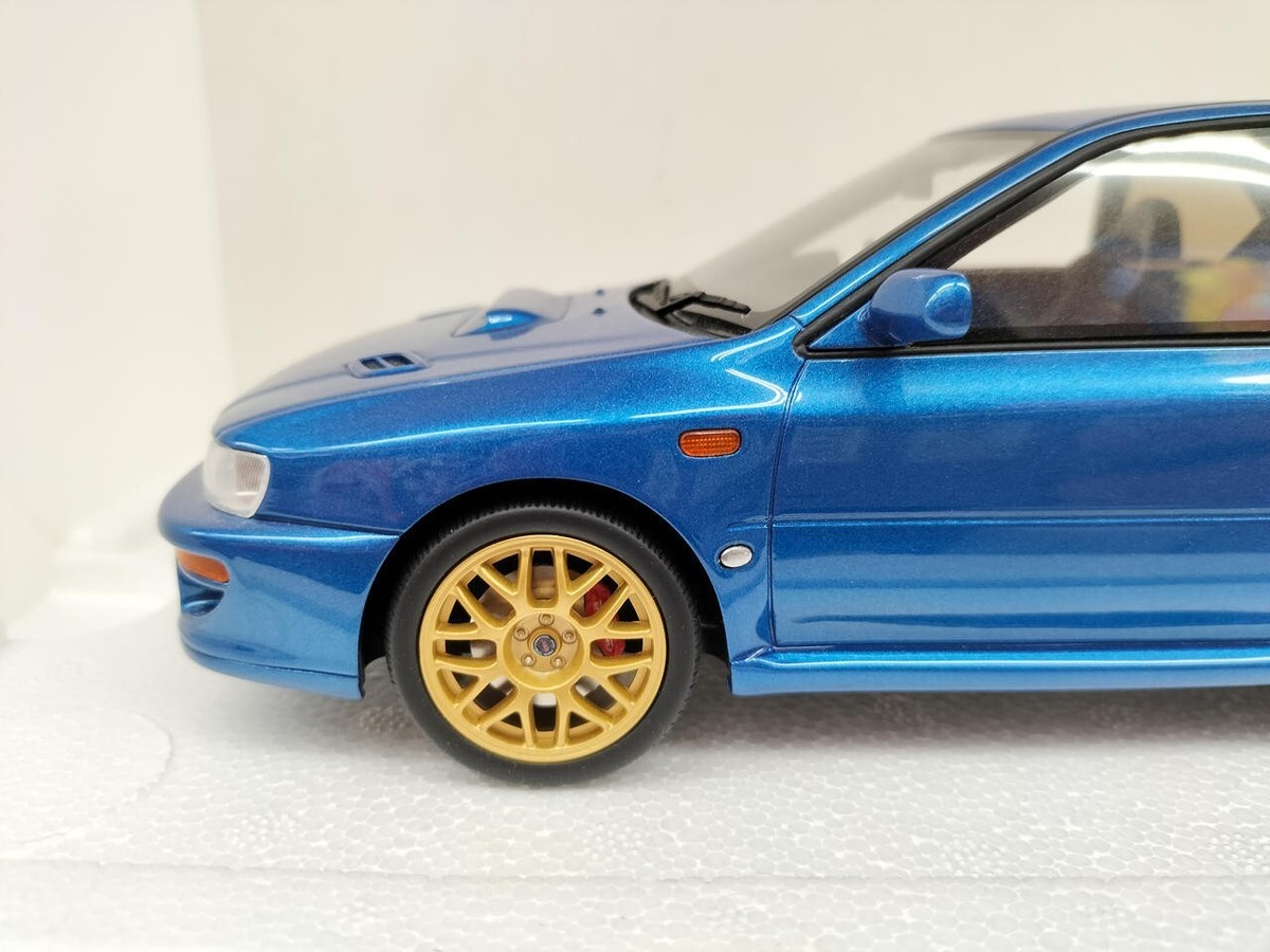 1/18 Kyosho Samurai Subaru Impreza 22B STi Version Blue w/ Box
