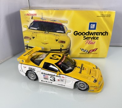 Action Racing 1/18 Scale Diecast Corvette C5-R #3 Fellows GT2