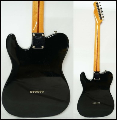 FERNANDES THE REVIVAL RTE-45 '76 MODEL TELECASTER BLACK 80s Made