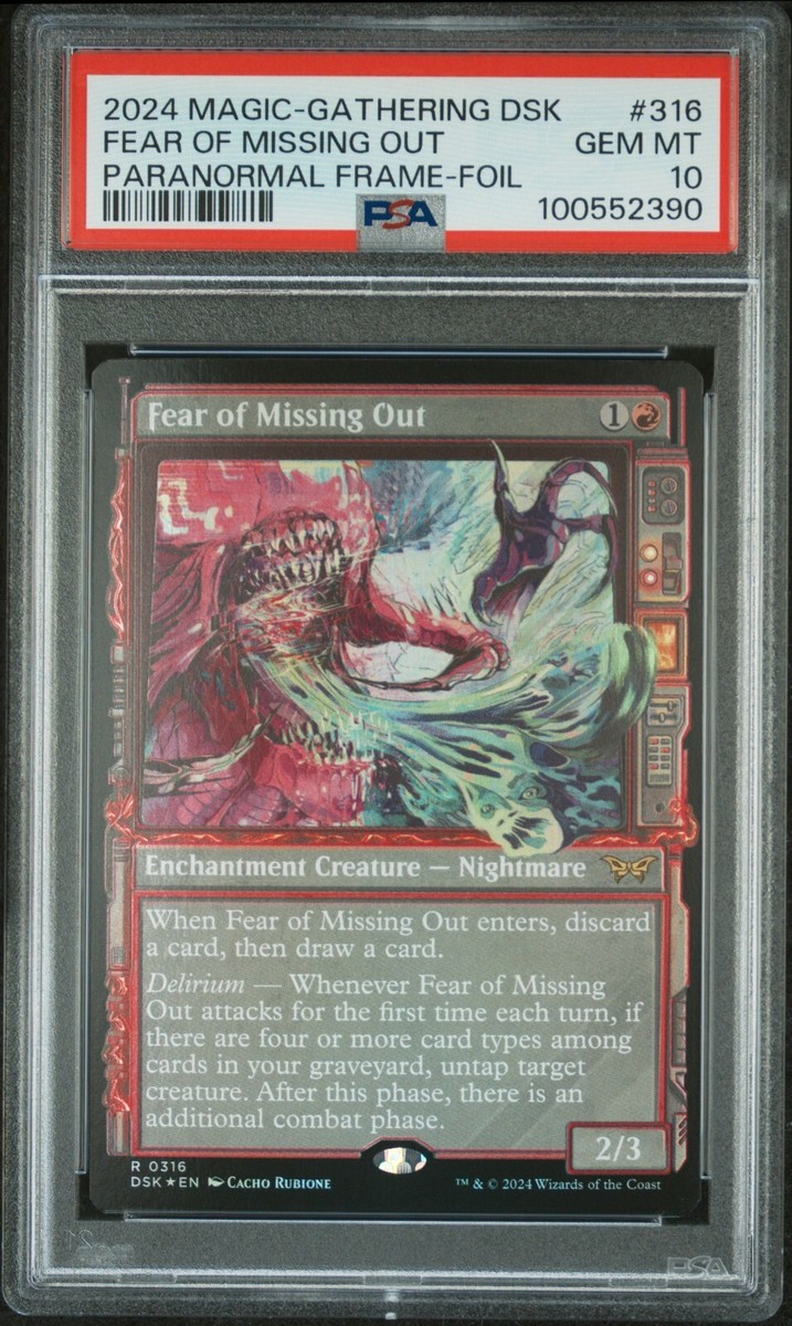 MTG 夢まみれ/Drown in Dreams foil PSA10 MTG 夢まみれ/Drown in
