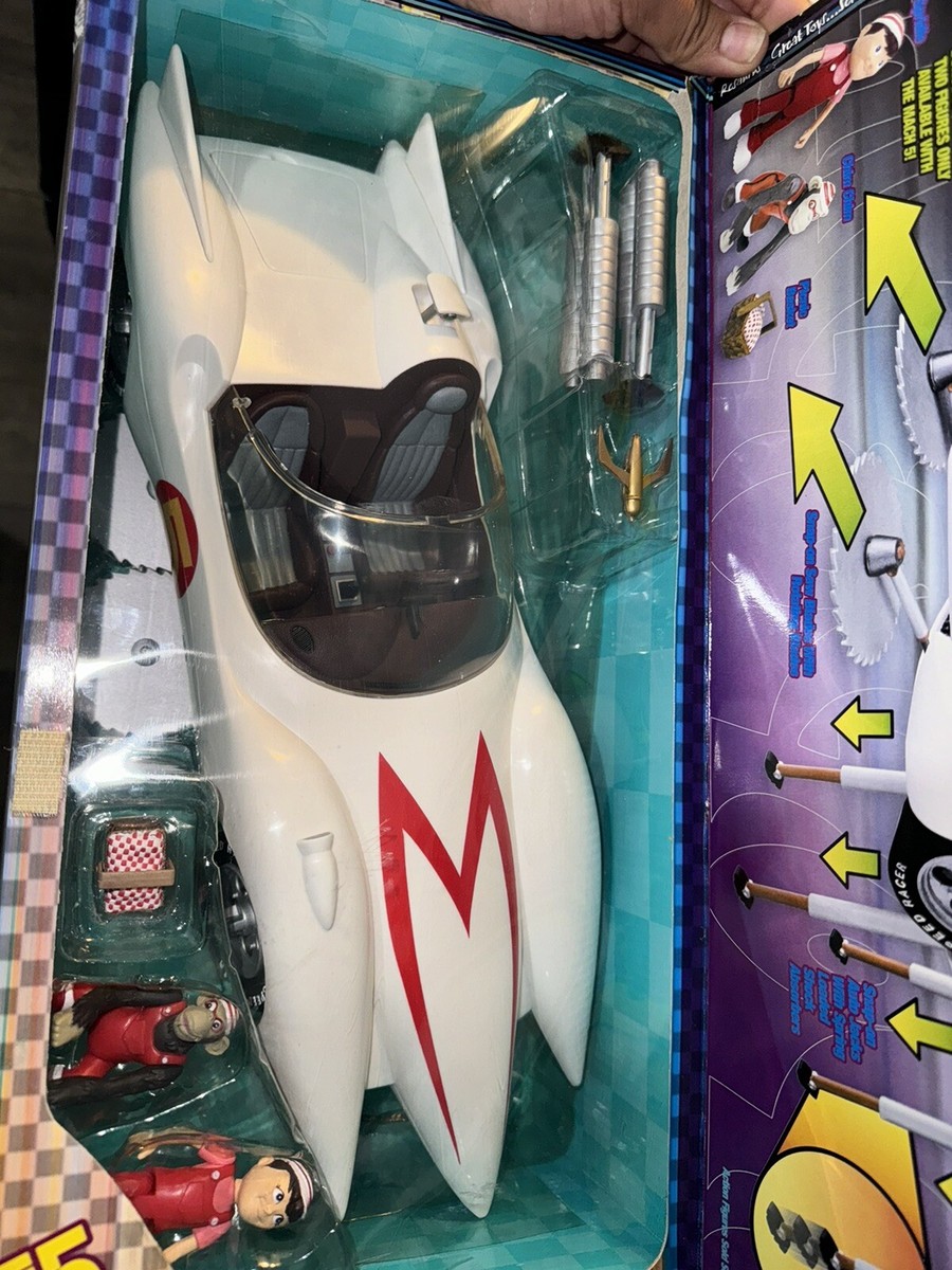 Vintage Speed Racer Mach 5 Play Set Toy Car | eBay