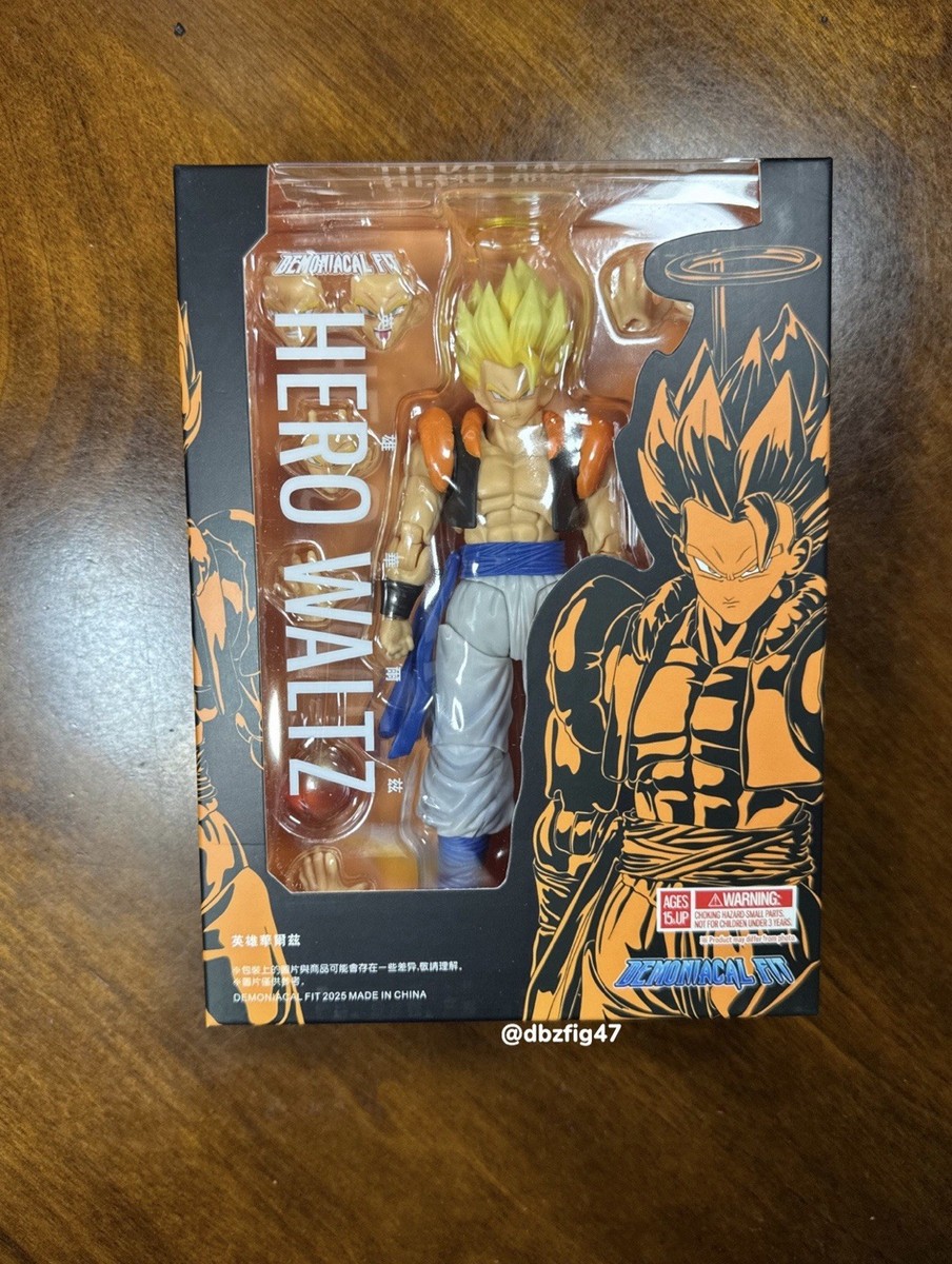 SH Figuarts Dragon Ball Z Demoniacal Fit Gogeta Super Saiyan Hero