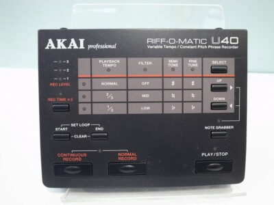 Akai U40 RIFF-O-MATIC Phrase Sampler tested free shipping | eBay