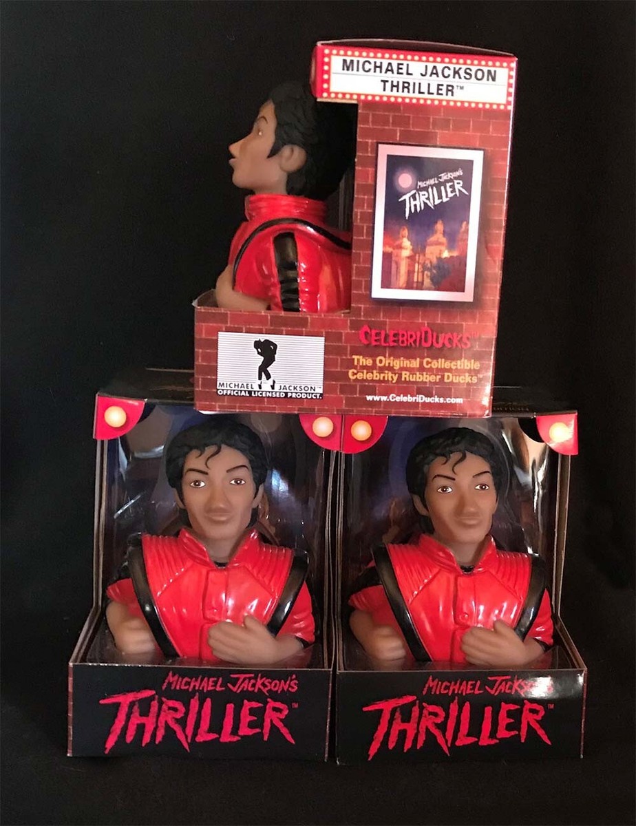 Michael Jackson CelebriDuck Thriller MIB Rare-Limited Edition