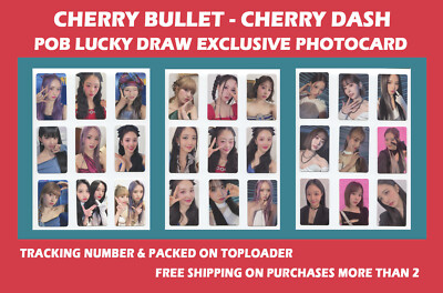 CHERRY BULLET - CHERRY DASH 3rd Mini Album POB LUCKY DRAW