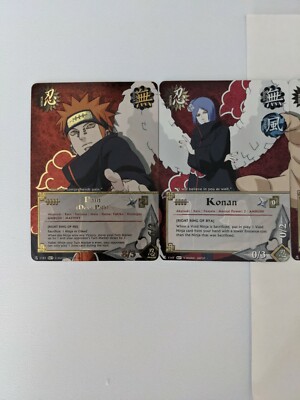 Naruto TCG CCG Shattered Truth Starter Deck Promo Akatsuki Card