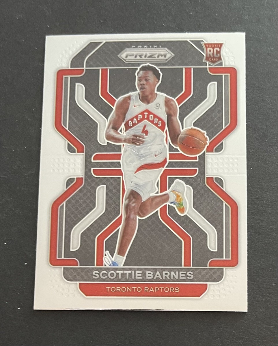 2021-22 Panini Prizm Basketball Scottie Barnes #320 Rookie Raptors