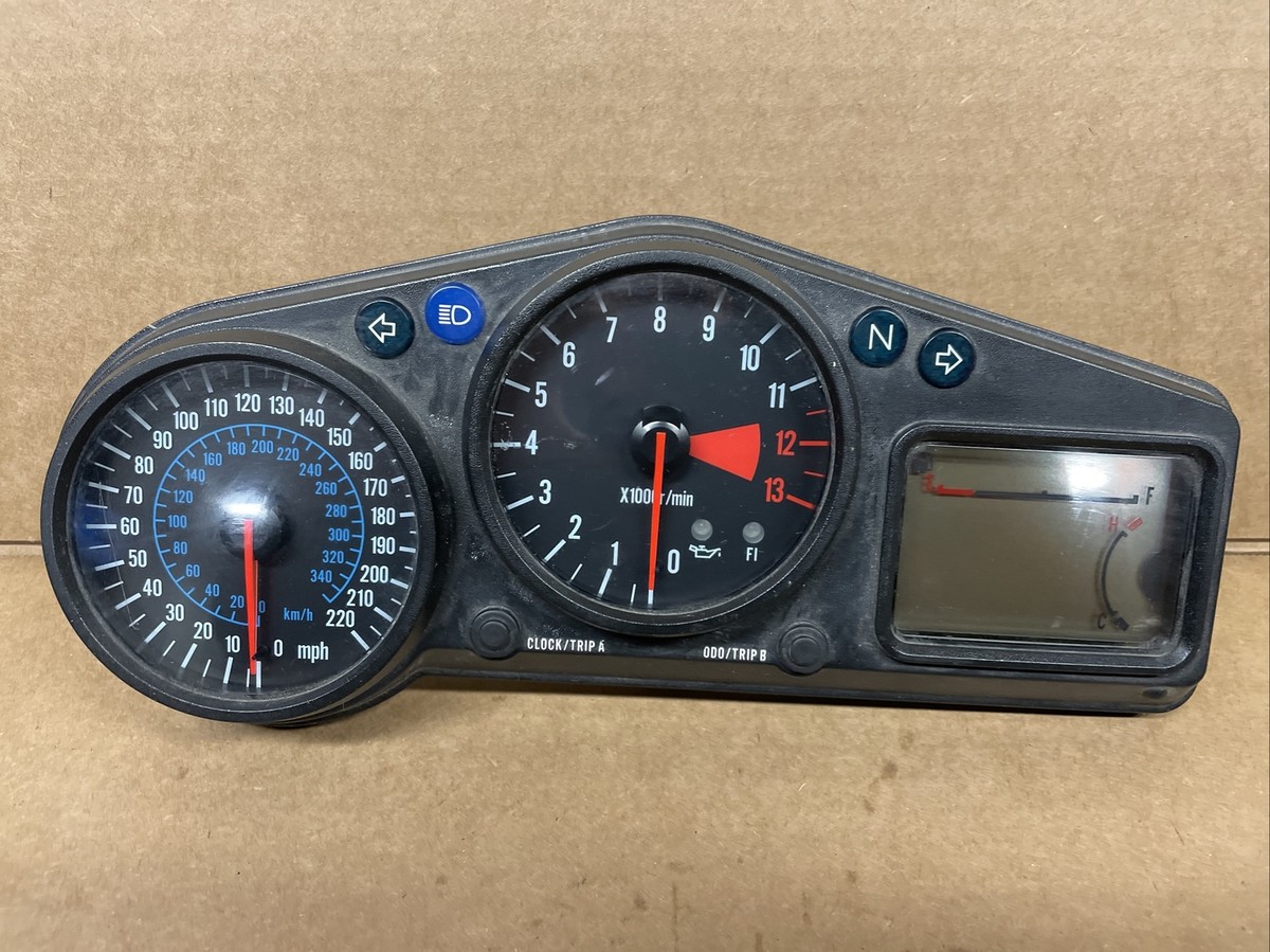 2000 Kawasaki Ninja ZX12R Instrument gauge cluster speedo tach