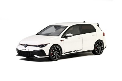 1/18 Volkswagen Golf VIII GTi Clubsport (White) Resin Model by