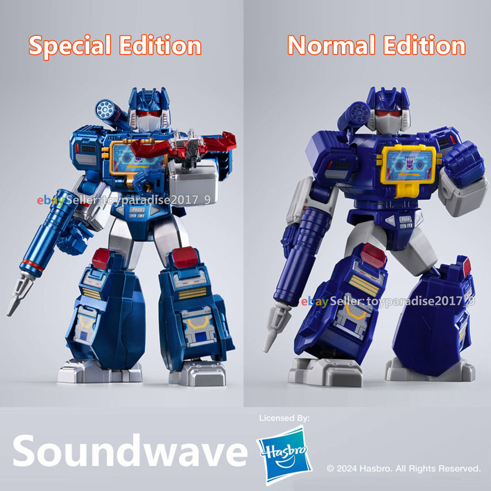 Blokees Transformers Soundwave G1 Action Figure Blind Box Model