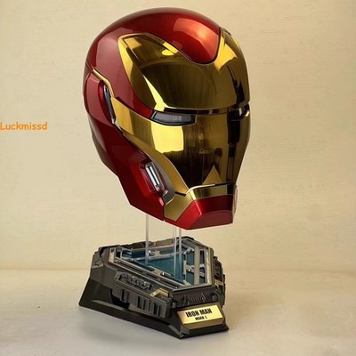 Iron Man 1/1 MK50 Mechahead Helmet Mask Base Stand LED Bracket