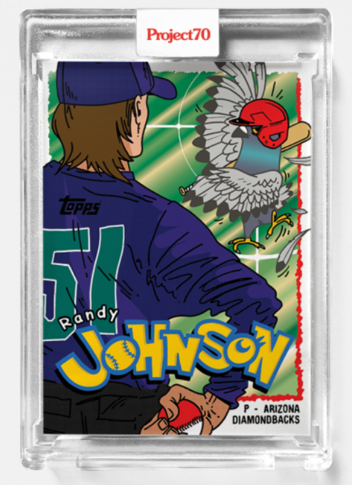 Topps Project70® Card 299 - Randy Johnson by Ermsy - Pokemon