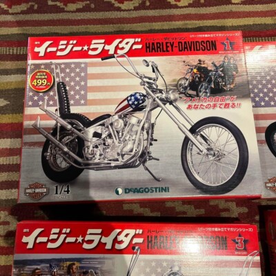 DeAGOSTINI Harley-Davidson Easy Rider Billy Bike Complete Set of 7