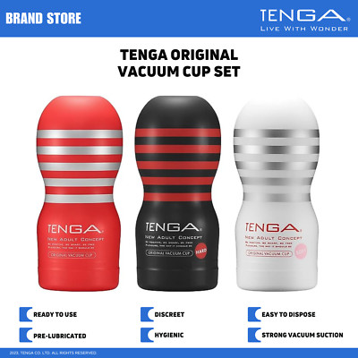TENGA Standard Size Disposable Pre Lubricated Male Stroker Vacuum
