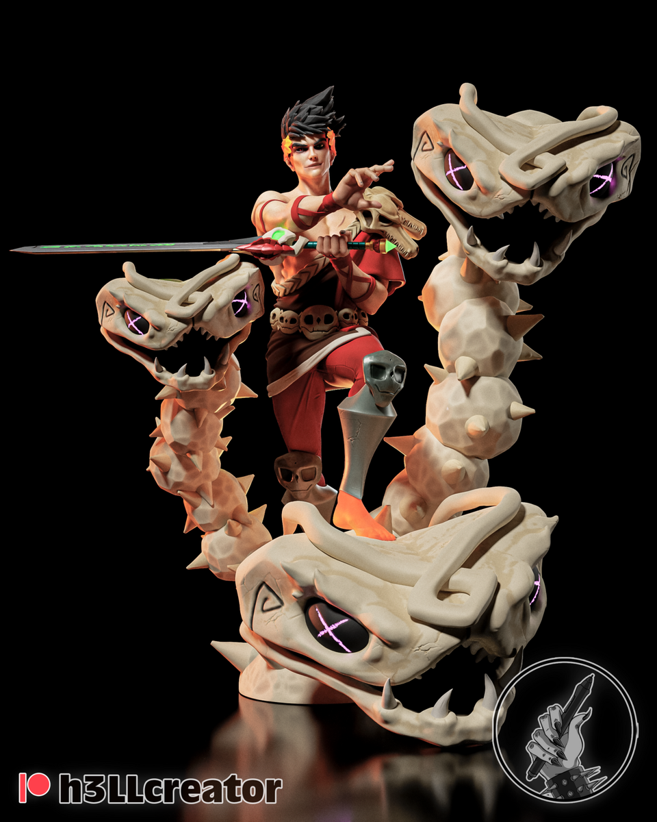 Zagreus Hades Figure | eBay