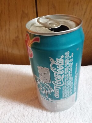 8634 RARE 1989 Vintage Cherry Coke Coca Cola Open Can | eBay
