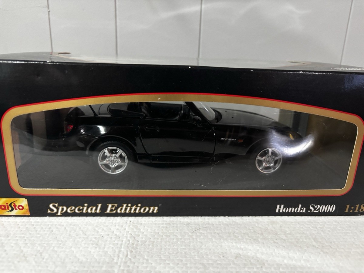 NIB Maisto Special Edition Honda S2000 Black Convertible #31879 | eBay