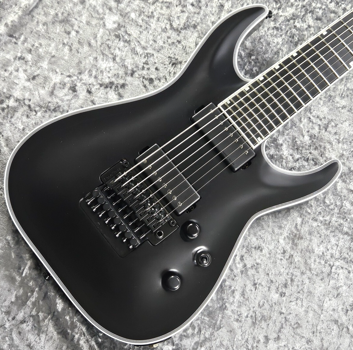EDWARDS E-HORIZON-8 FR Black Electric Guitar From Japan | eBay