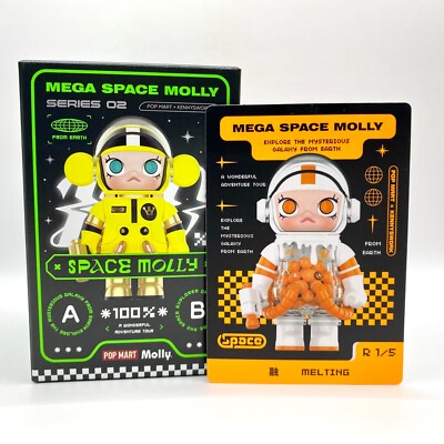 POP MART Mega Space Molly Series 2 MELTING Super Secret 1/108 Rare