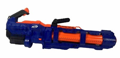 NERF Elite Titan CS-50 Motorized Dart Blaster Gun Tested And