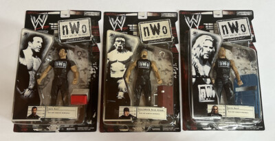 WWE Jakks Pacific NWO Back + Bad R-3 Tech Kevin Nash Hulk Hogan