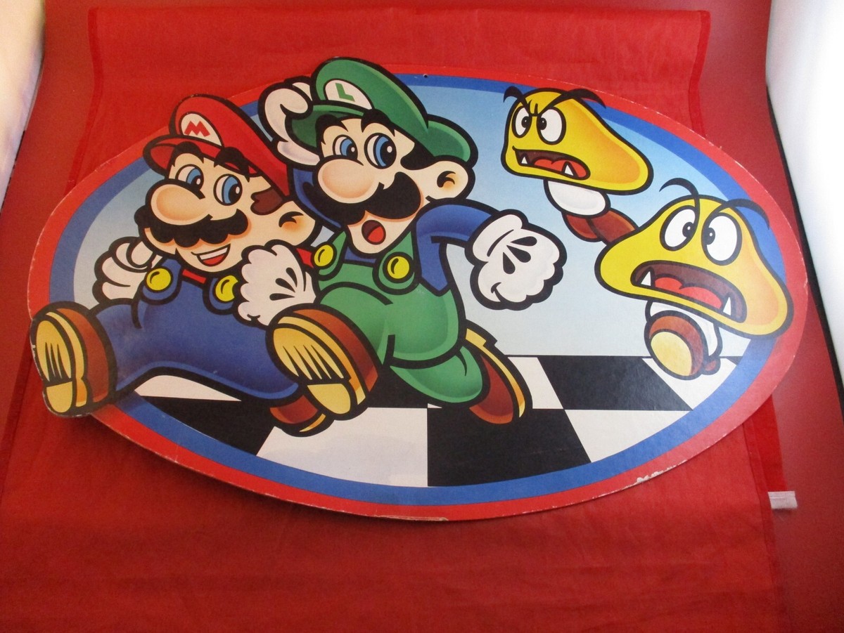 Super Mario Bros. 3 Nintendo NES Era McDonalds Store Display Mario