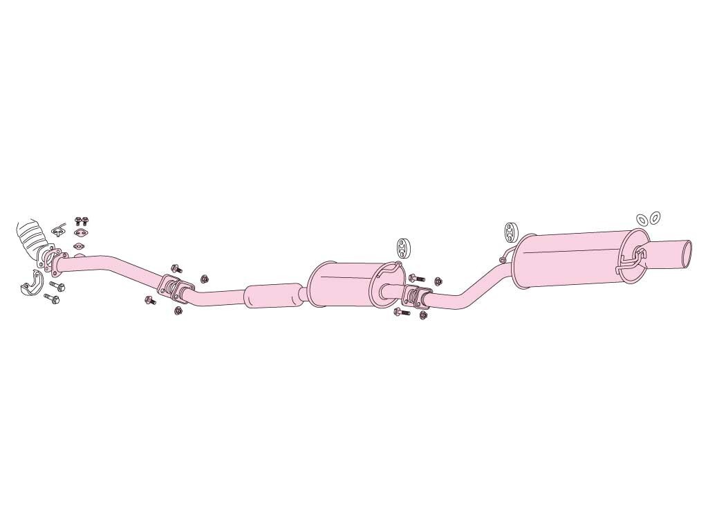 1983-1987 Toyota Sprinter Trueno Corolla Levin AE86 FUJITSUBO