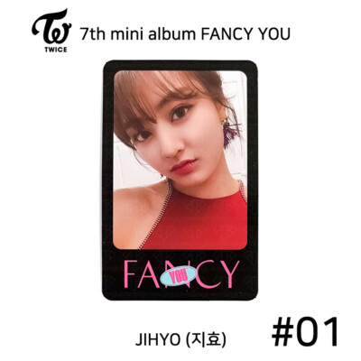 TWICE 7th mini album FANCY YOU Official Photocard JIHYO KPOP K-POP