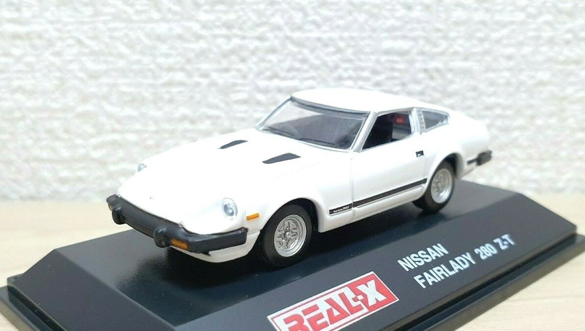 1/72 Real-X NISSAN FAIRLADY Z 280 Z-T WHITE diecast car model NEW