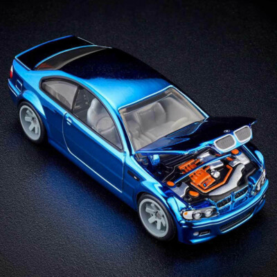 HOT WHEELS RLC LIMITED 2006 BMW M3 REAL RIDERS ESTORIL BLUE